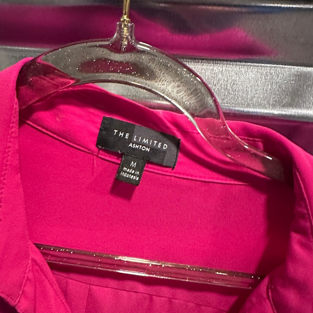 The Limited pink blouse woman’s size M - Picture 2 of 3